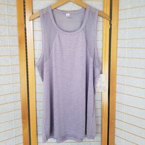 NEW Balance Collection Tank Top Size XL Purple Mesh Jersey